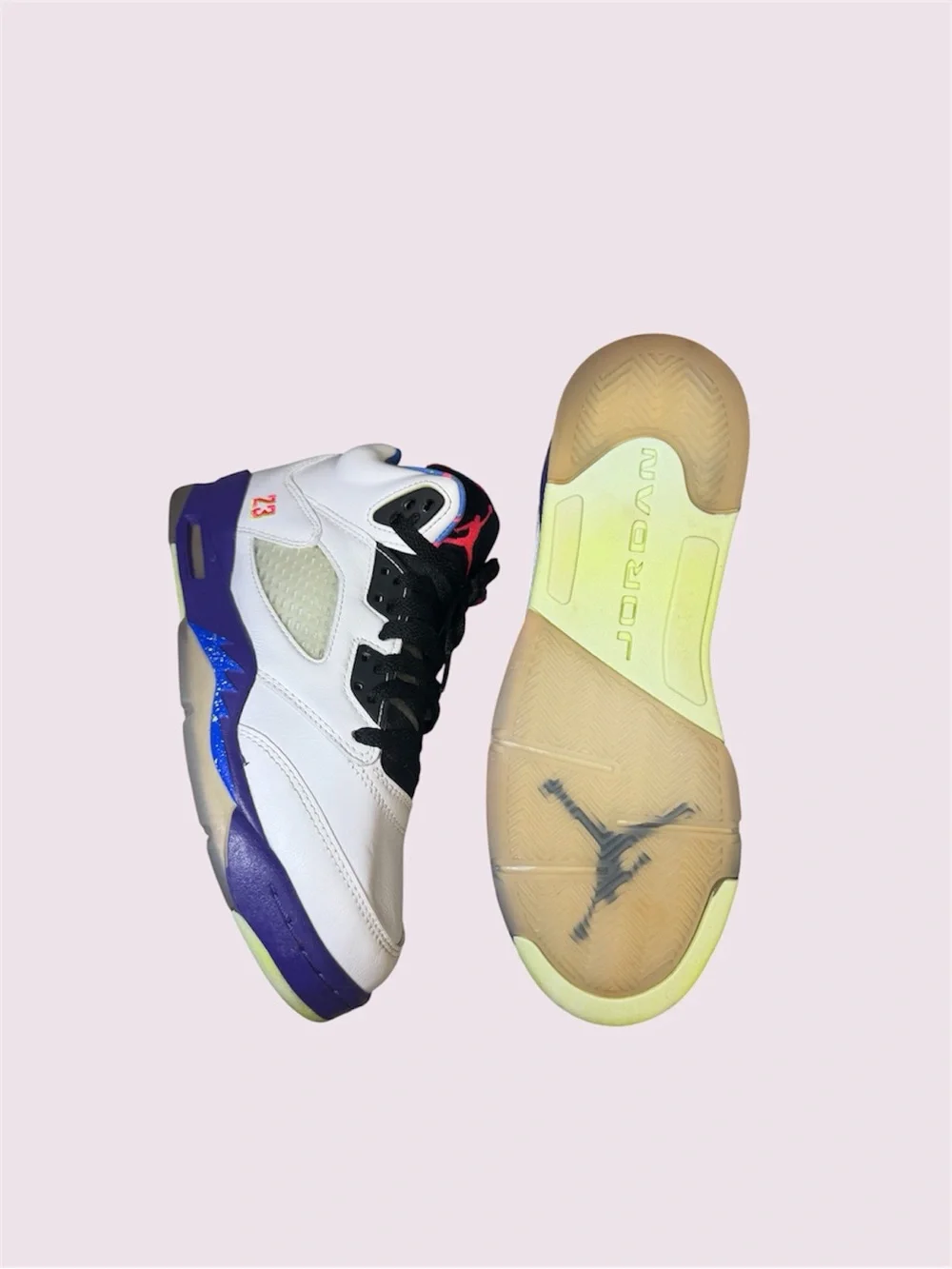 Air Jordan 5 Retro GS Alternate Bel-Air DB3024-100 Size 6Y